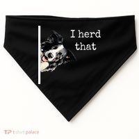 Collie Dog Lovers Herd That USA-Made Doggie Bandana thumb 0