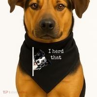 Collie Dog Lovers Herd That USA-Made Doggie Bandana thumb 1