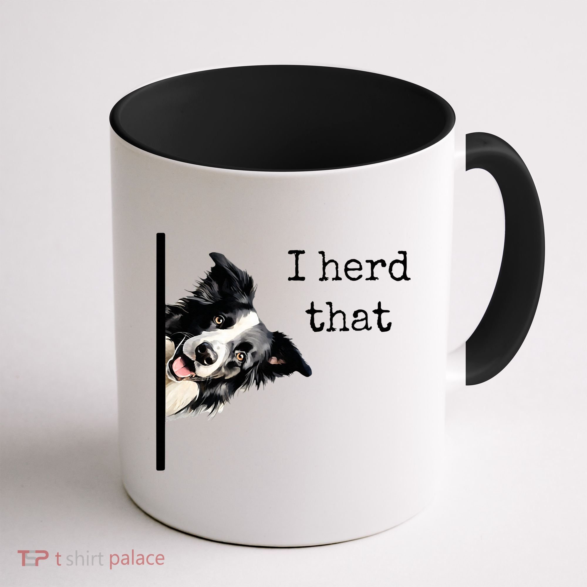 Collie Dog Lovers Herd That Coffee Mug