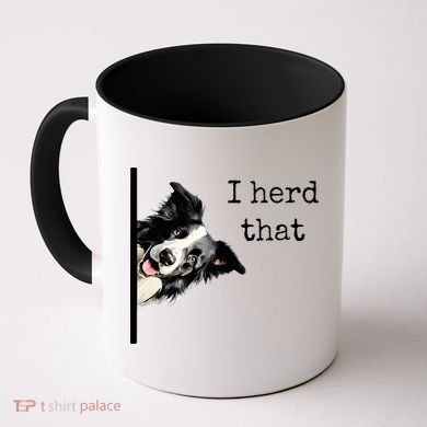 Collie Dog Lovers Herd That Coffee Mug