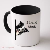 Collie Dog Lovers Herd That Coffee Mug thumb 0