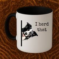 Collie Dog Lovers Herd That Coffee Mug thumb 2