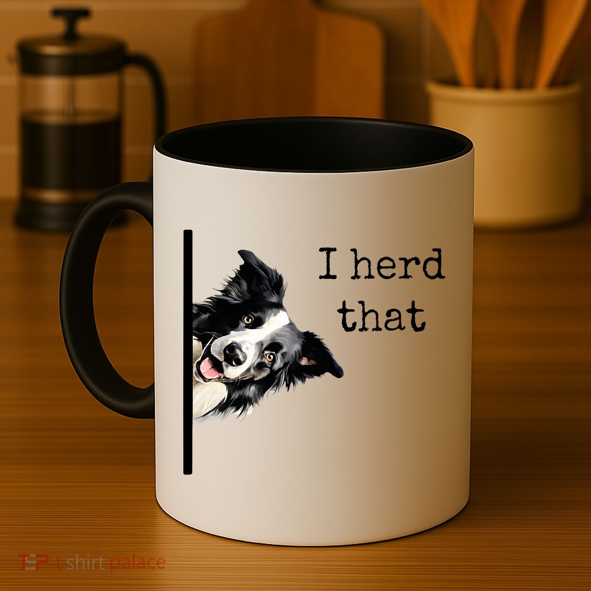 Collie Dog Lovers Herd That Coffee Mug