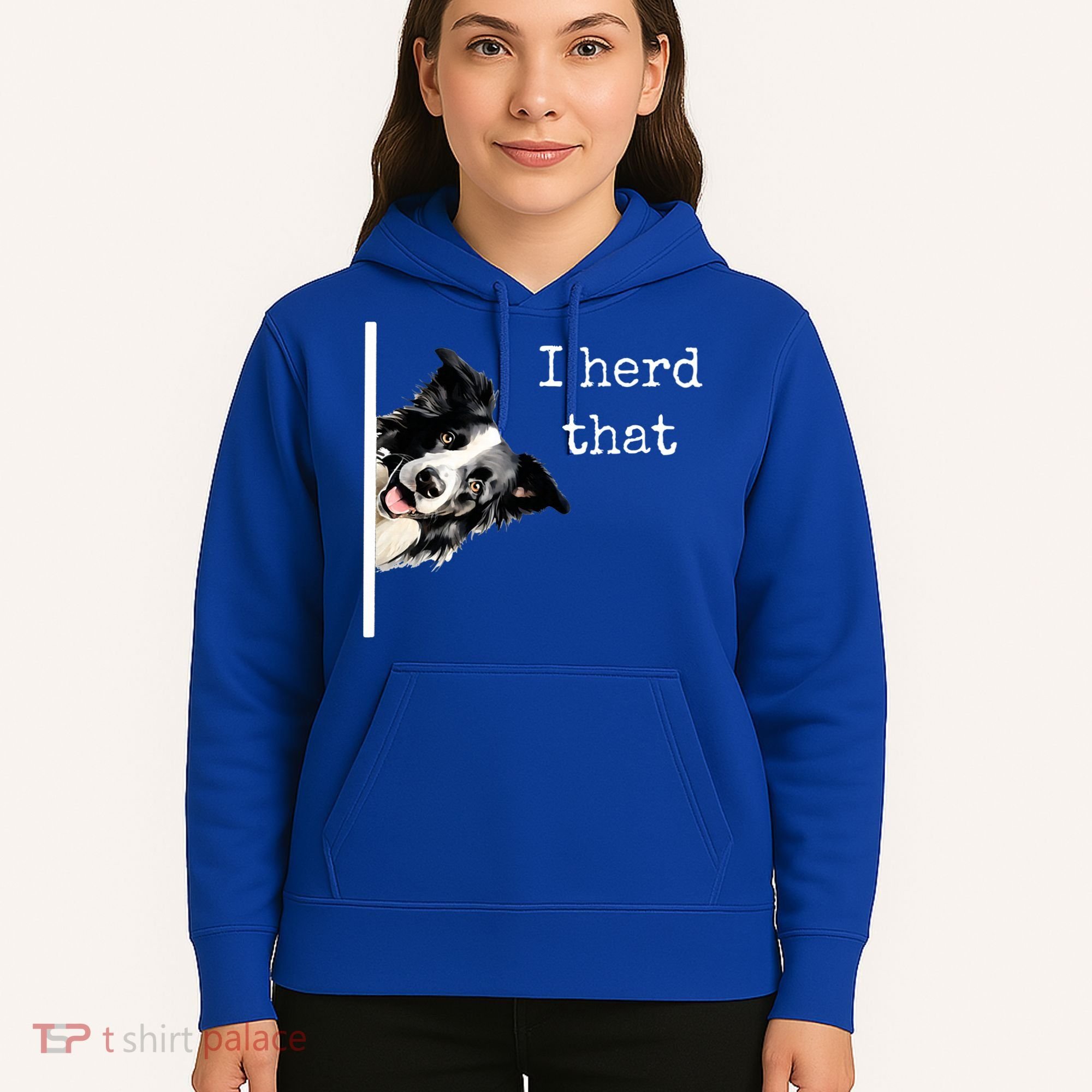 Collie Dog Lovers Herd That Hoodie