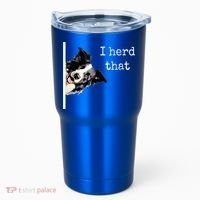 Collie Dog Lovers Herd That Tumbler thumb 0
