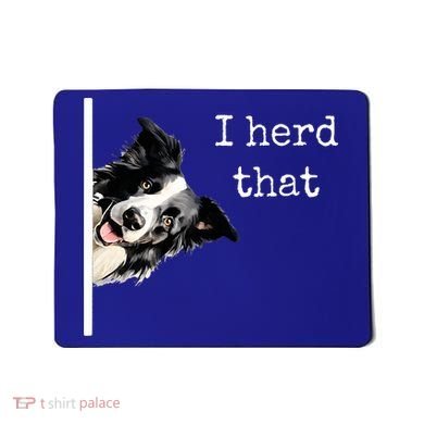 Collie Dog Lovers Herd That Mousepad