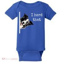 Collie Dog Lovers Herd That Baby Bodysuit thumb 0