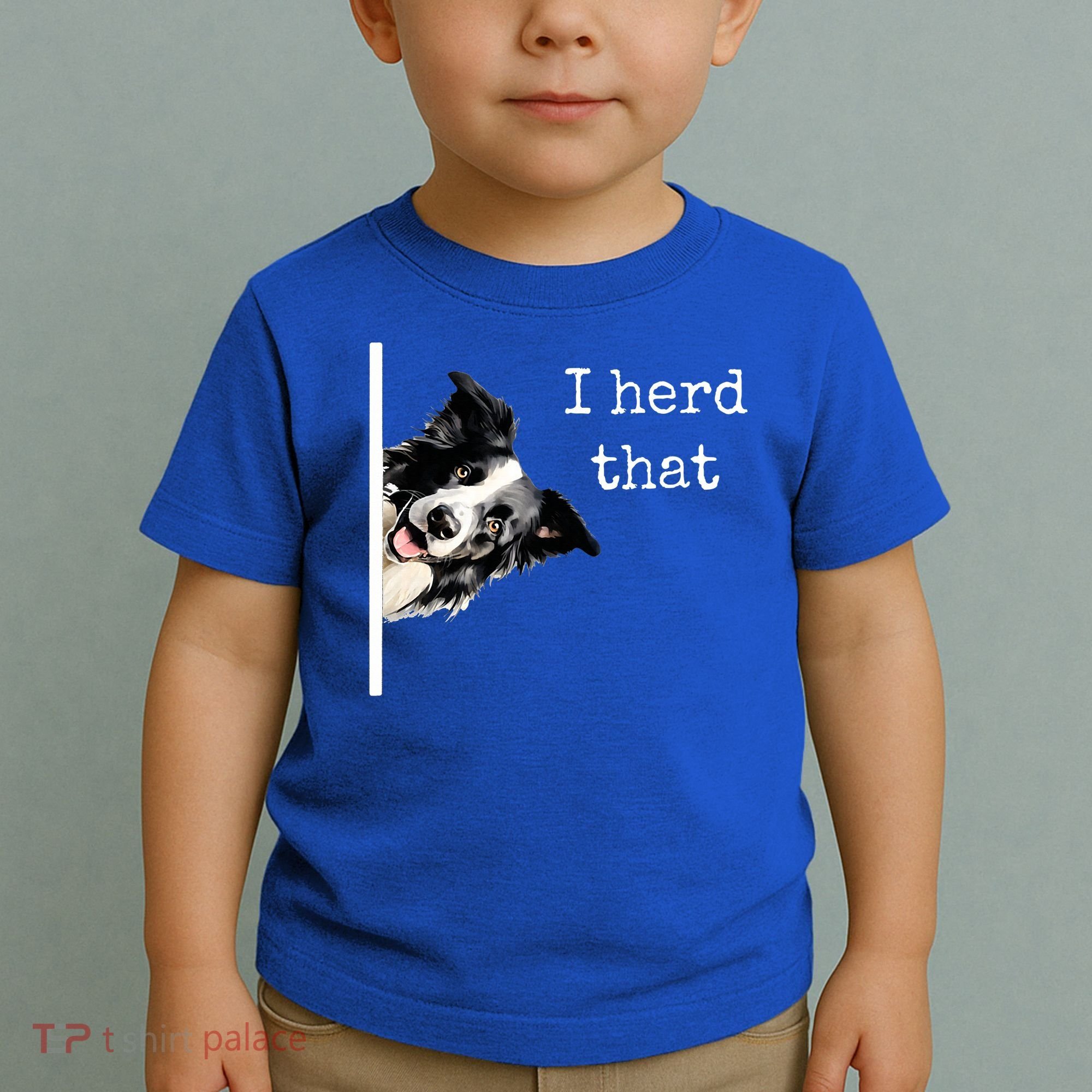 Collie Dog Lovers Herd That Toddler T-Shirt