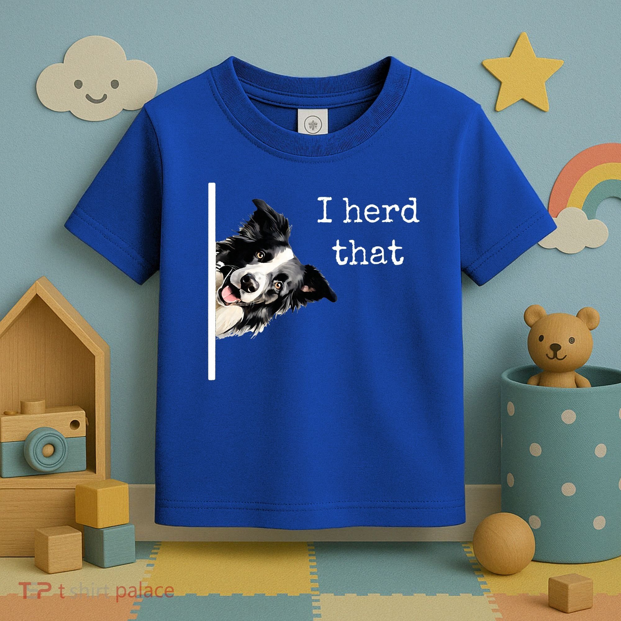 Collie Dog Lovers Herd That Toddler T-Shirt
