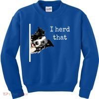 Collie Dog Lovers Herd That Kids Sweatshirt thumb 0