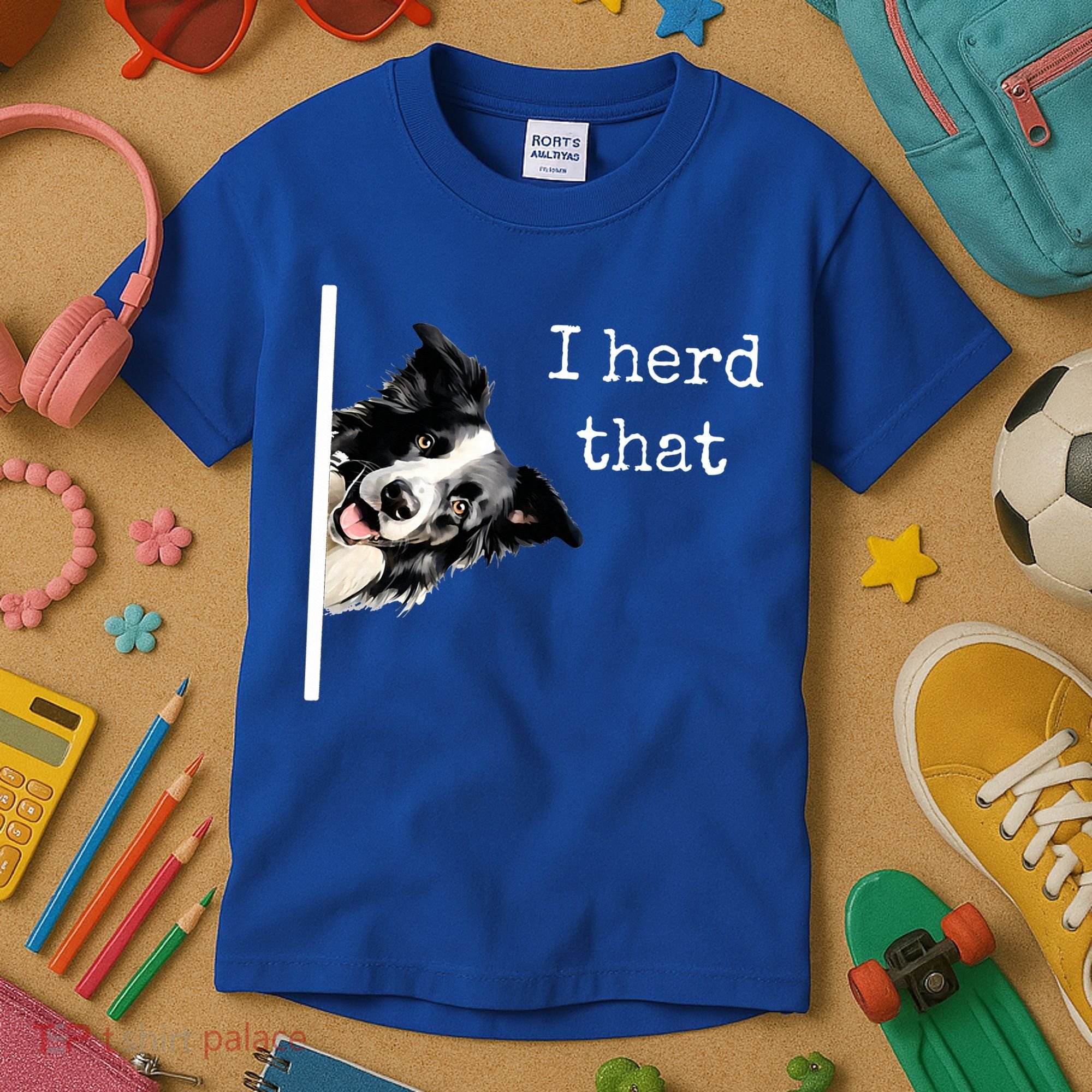 Collie Dog Lovers Herd That Kids T-Shirt