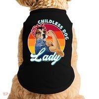 Childless Dog Lady Kamala Harris Funny Doggie Tank thumb 0