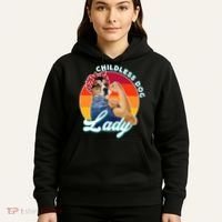 Childless Dog Lady Kamala Harris Funny Hoodie thumb 5