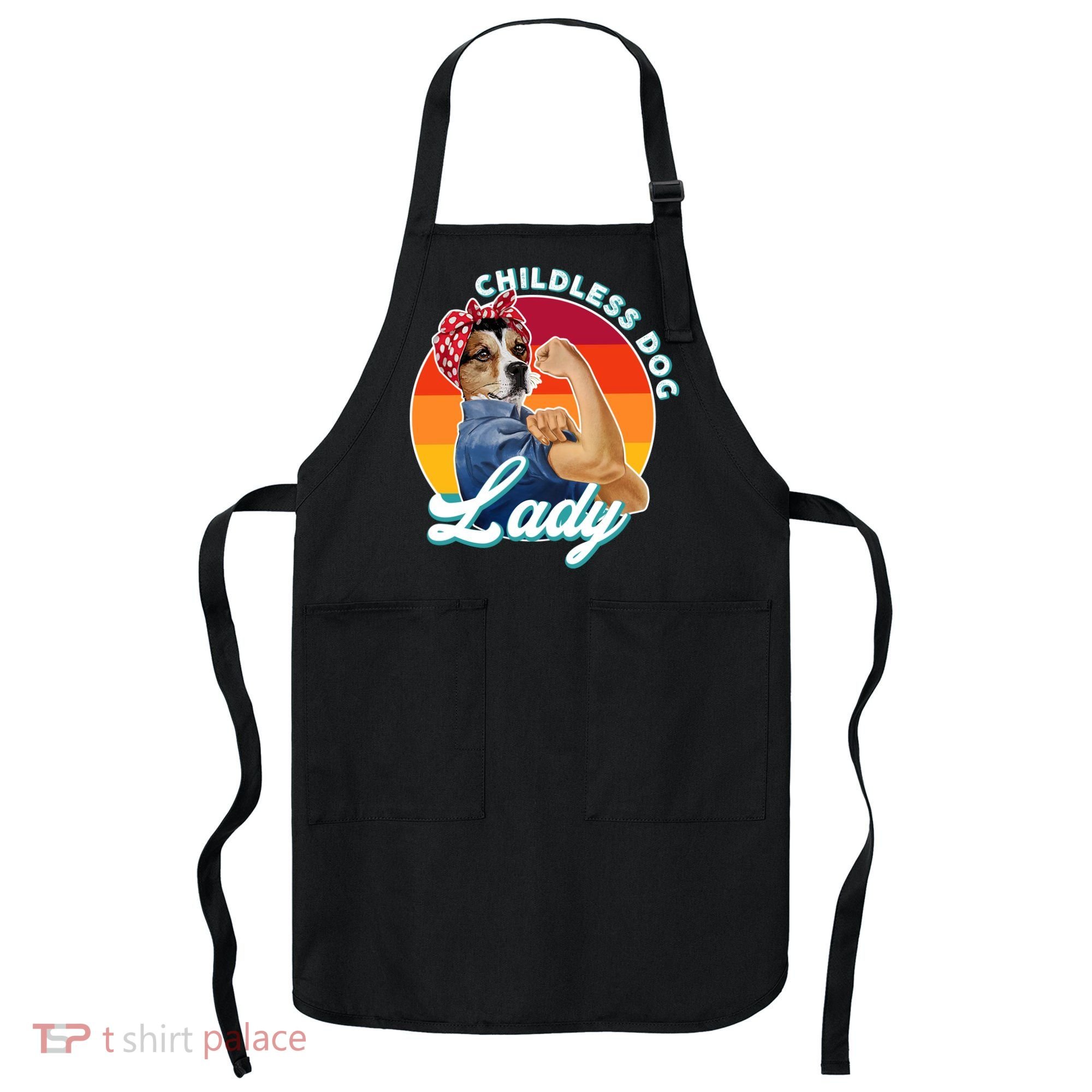Childless Dog Lady Kamala Harris Funny Apron