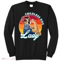 Childless Dog Lady Kamala Harris Funny Sweatshirt thumb 0