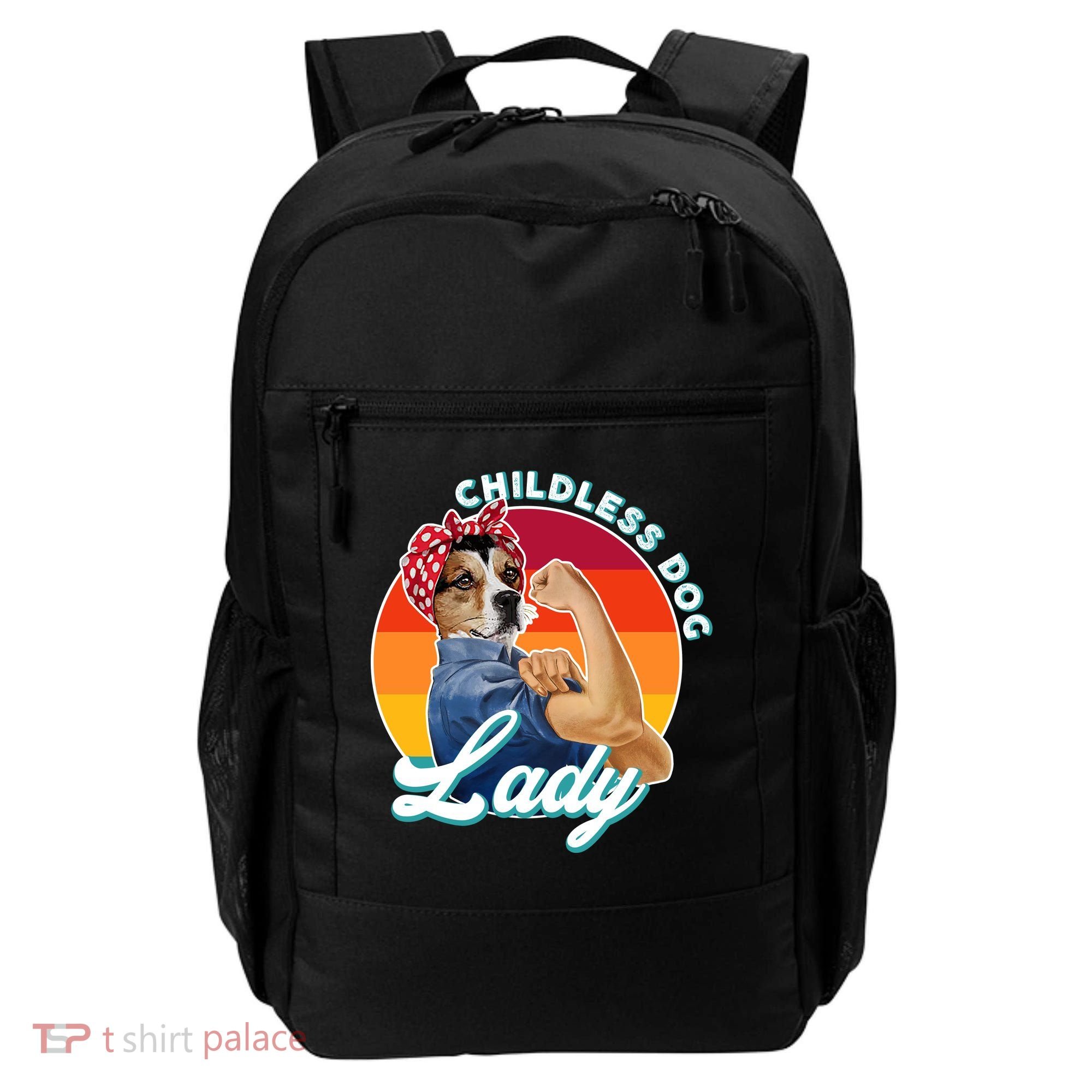 Childless Dog Lady Kamala Harris Funny Backpack