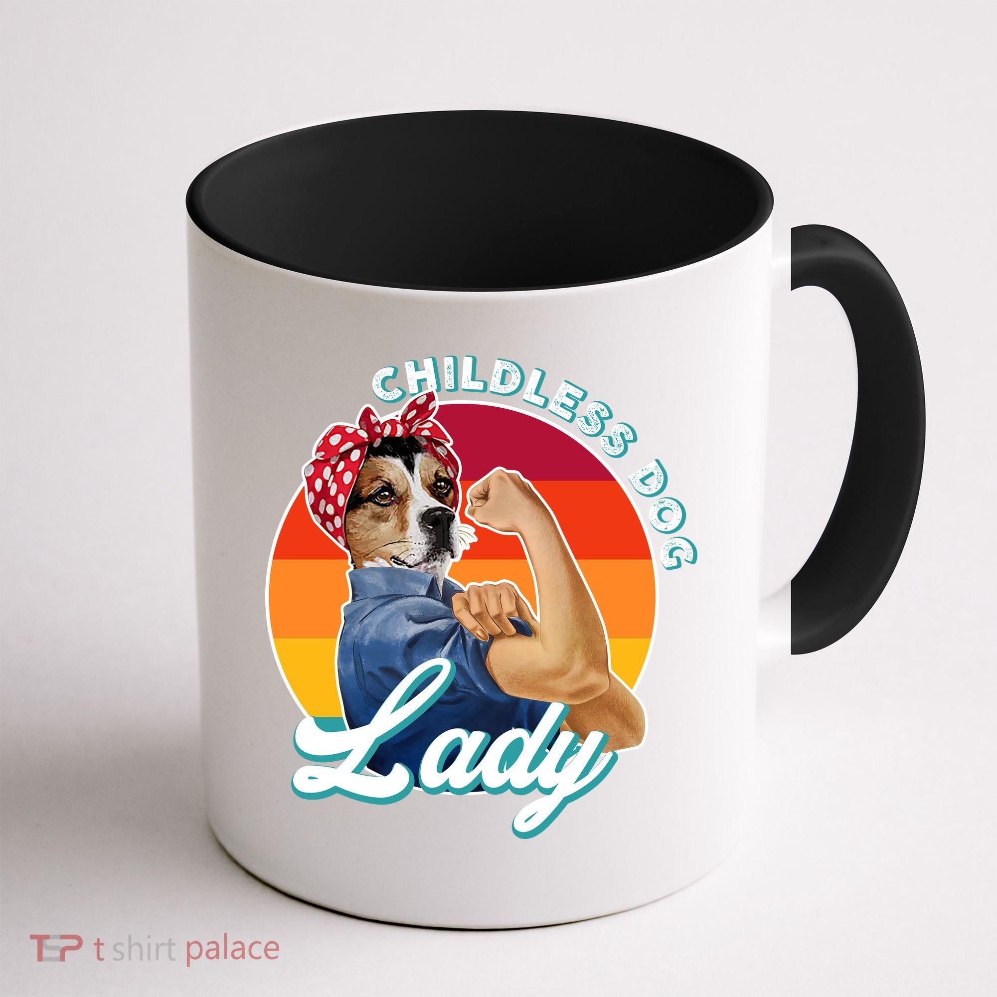 Childless Dog Lady Kamala Harris Funny Coffee Mug
