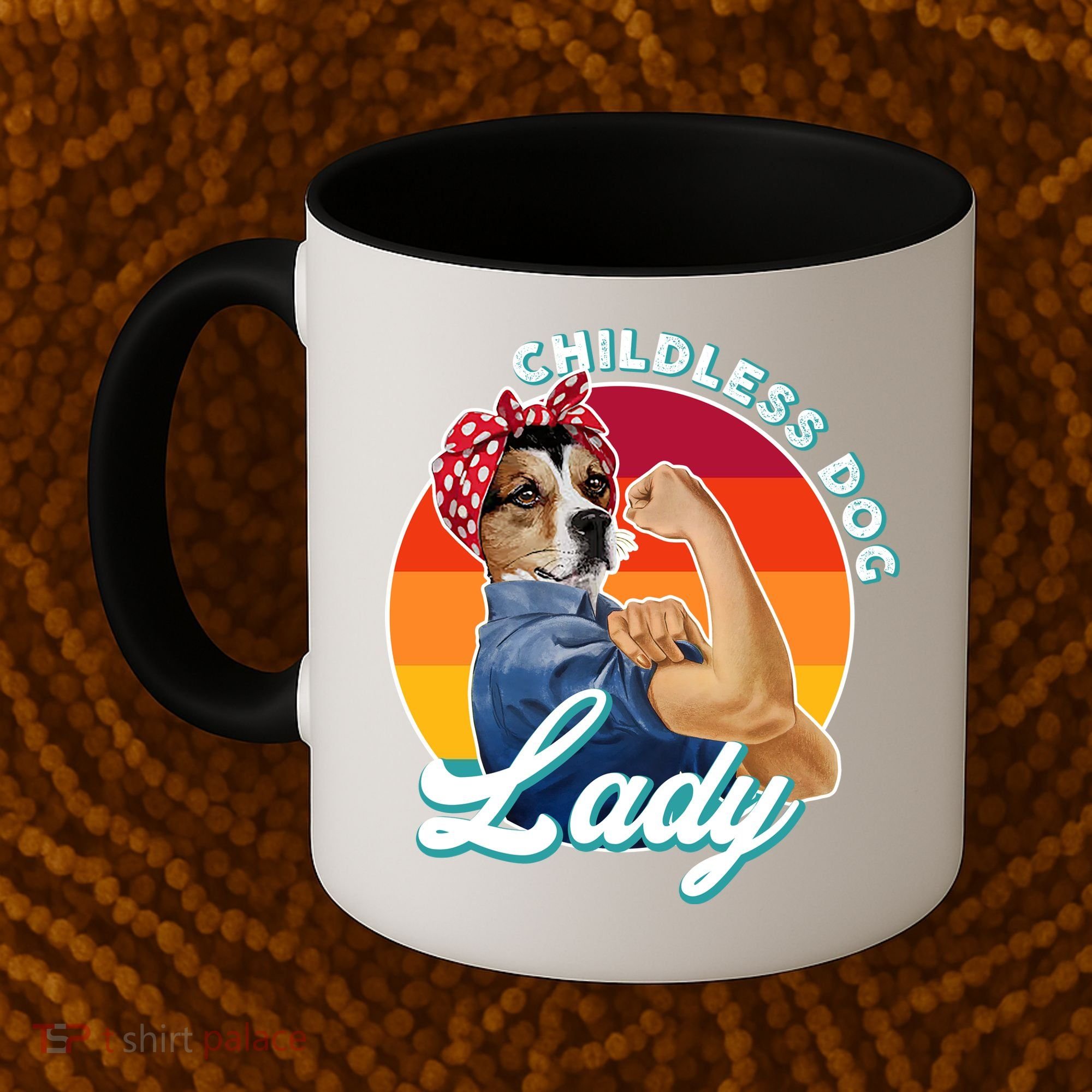 Childless Dog Lady Kamala Harris Funny Coffee Mug