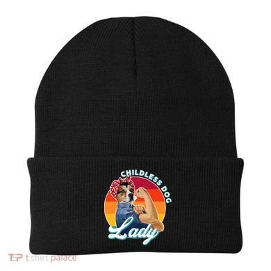 Childless Dog Lady Kamala Harris Funny Beanie