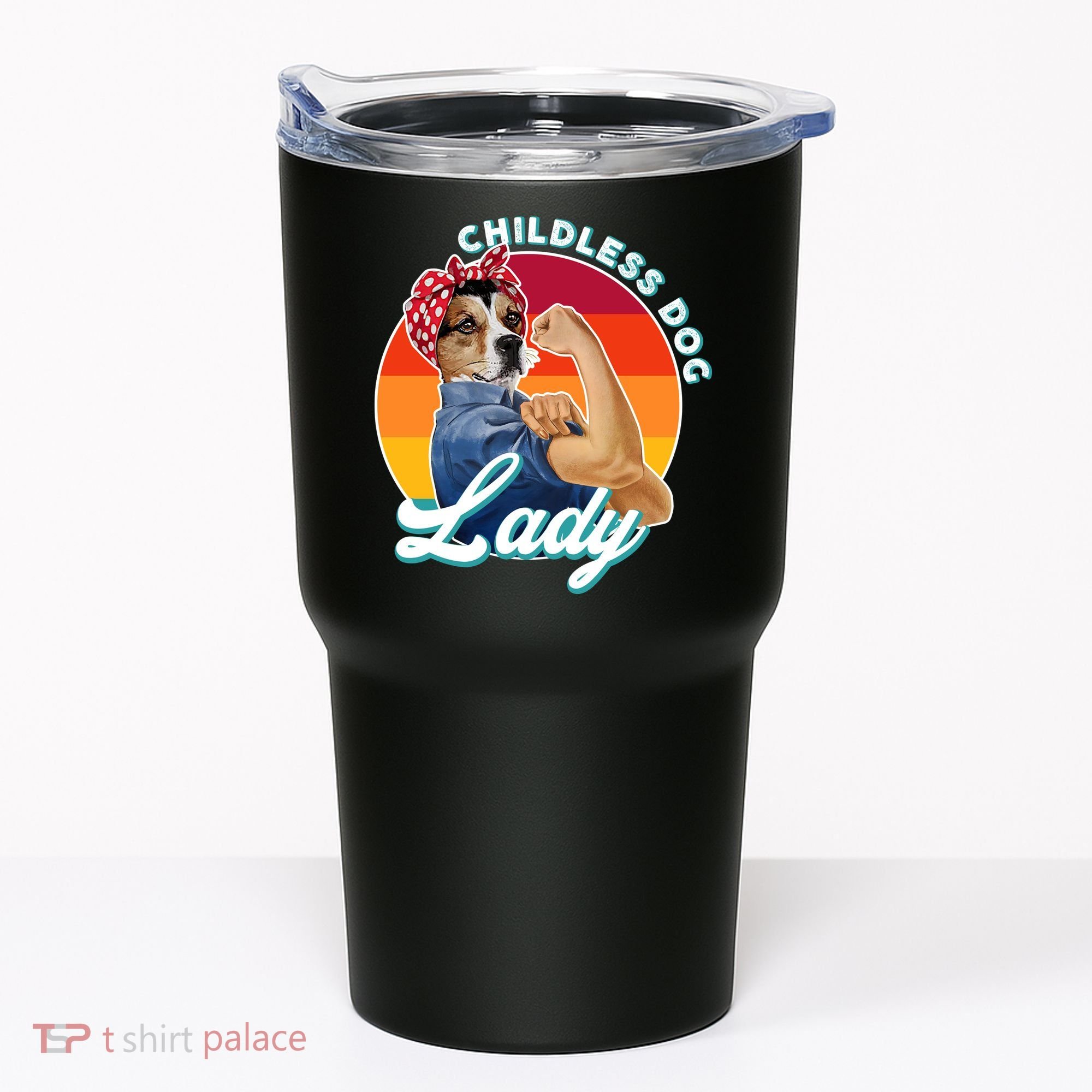 Childless Dog Lady Kamala Harris Funny Tumbler