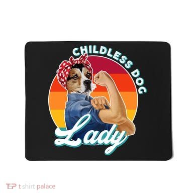 Childless Dog Lady Kamala Harris Funny Mousepad