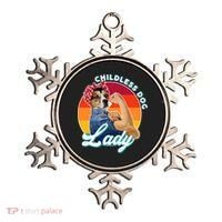 Childless Dog Lady Kamala Harris Funny Ornament thumb 0