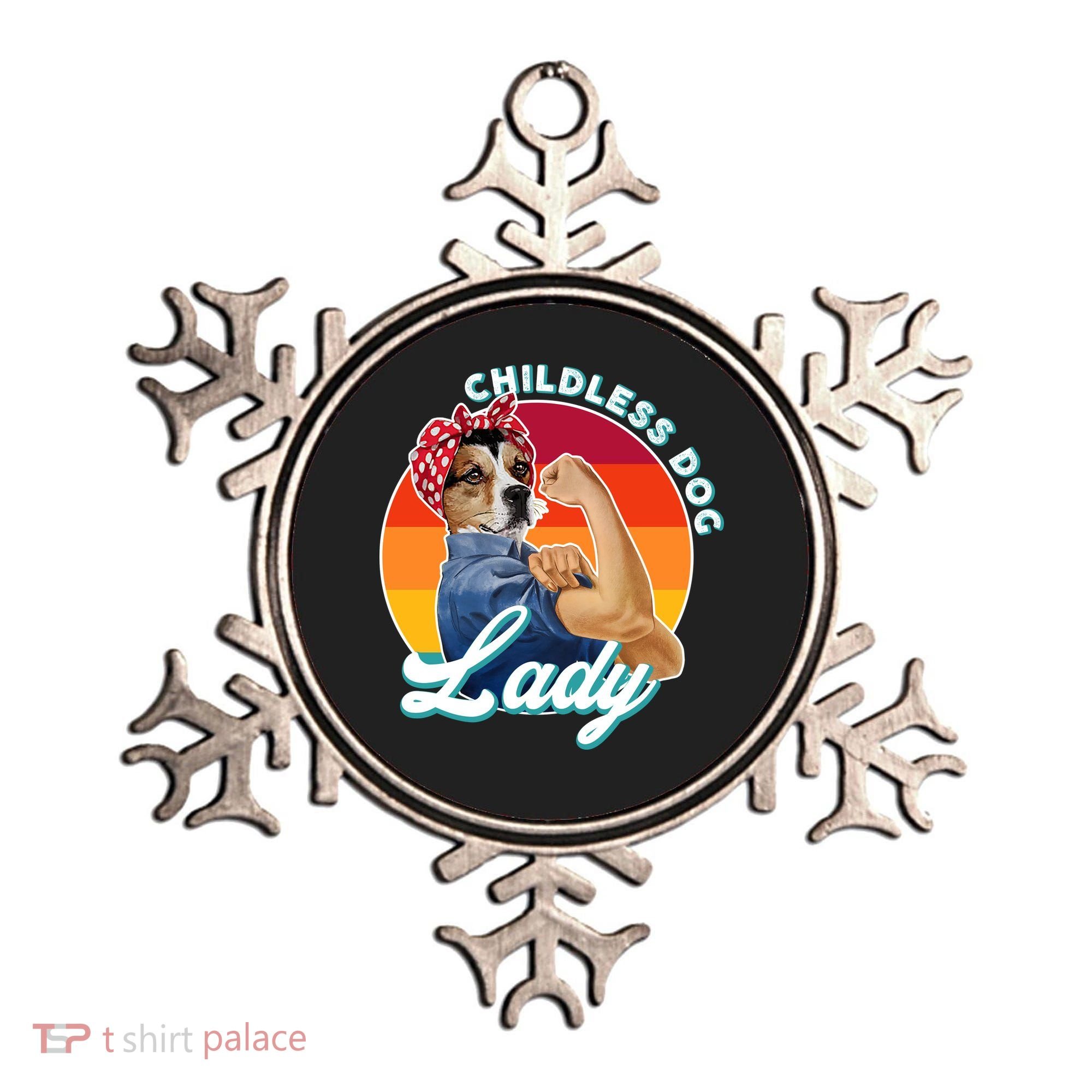 Childless Dog Lady Kamala Harris Funny Ornament