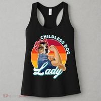 Childless Dog Lady Kamala Harris Funny Women's Tank Top thumb 3