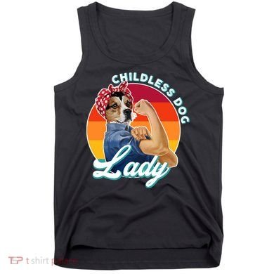 Childless Dog Lady Kamala Harris Funny Tank Top