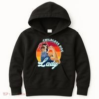Childless Dog Lady Kamala Harris Funny Kids Hoodie thumb 0