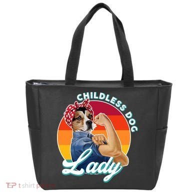 Childless Dog Lady Kamala Harris Funny Tote Bag