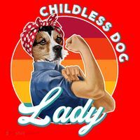 Childless Dog Lady Kamala Harris Funny Santa Hat thumb 1