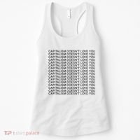Capitalism Doesn’T Love You Women's Tank Top thumb 0