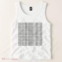 Capitalism Doesn’T Love You Tank Top thumb 2