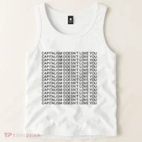Capitalism Doesn’T Love You Tank Top thumb 2
