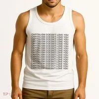 Capitalism Doesn’T Love You Tank Top thumb 3