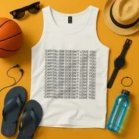 Capitalism Doesn’T Love You Tank Top thumb 4