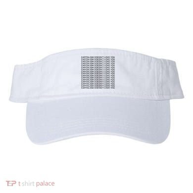 Capitalism Doesn’T Love You Visor