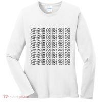 Capitalism Doesn’T Love You Women's Long Sleeve Shirt thumb 0