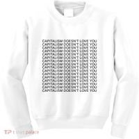Capitalism Doesn’T Love You Kids Sweatshirt thumb 0