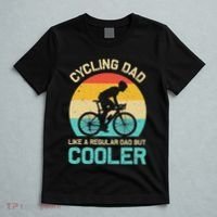 Cycling Dad Like A Regular Dad But Cooler Funny Cyclist Gift T-Shirt thumb 5