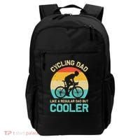 Cycling Dad Like A Regular Dad But Cooler Funny Cyclist Gift Backpack thumb 0