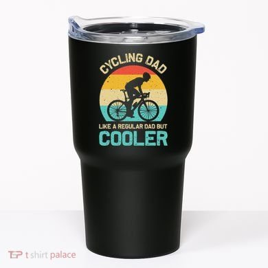 Cycling Dad Like A Regular Dad But Cooler Funny Cyclist Gift Tumbler