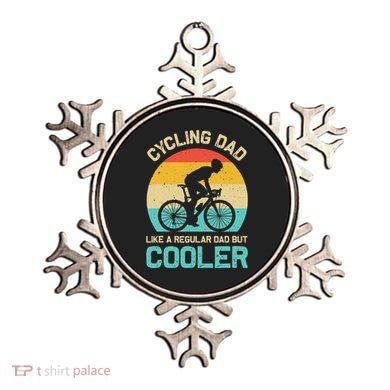 Cycling Dad Like A Regular Dad But Cooler Funny Cyclist Gift Ornament