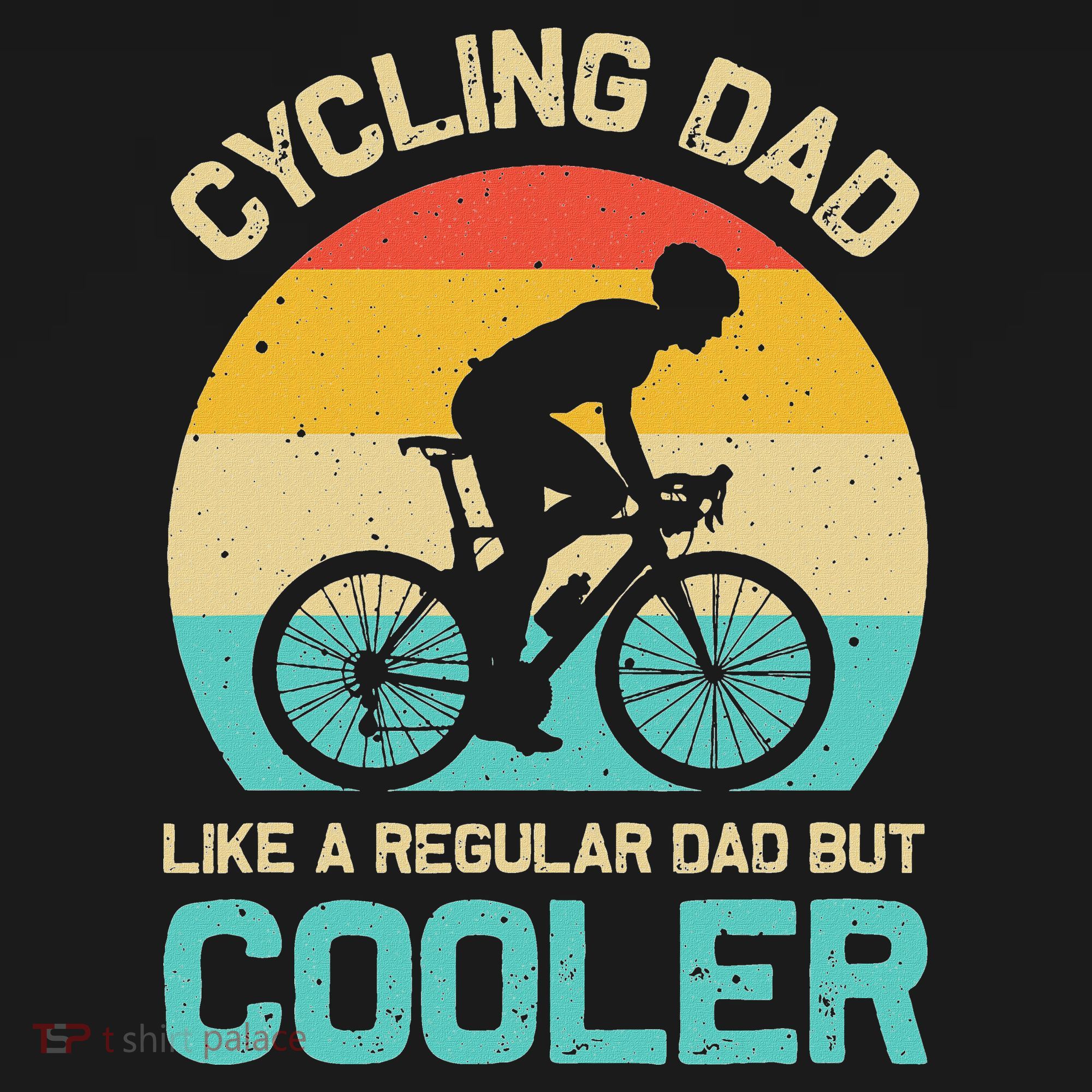 Cycling Dad Like A Regular Dad But Cooler Funny Cyclist Gift Tote Bag
