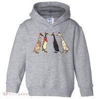 Christmas Ducks Lights Santa Ducks Merry Christmas Toddler Hoodie thumb 0