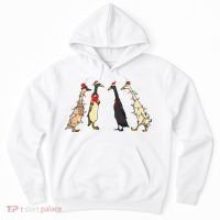 Christmas Ducks Lights Santa Ducks Merry Christmas Hoodie thumb 0
