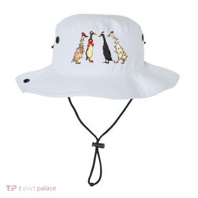 Christmas Ducks Lights Santa Ducks Merry Christmas Bucket Hat