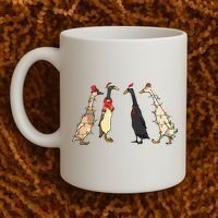 Christmas Ducks Lights Santa Ducks Merry Christmas Coffee Mug thumb 2