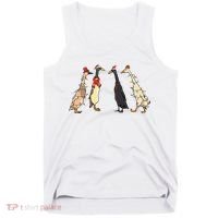 Christmas Ducks Lights Santa Ducks Merry Christmas Tank Top thumb 0
